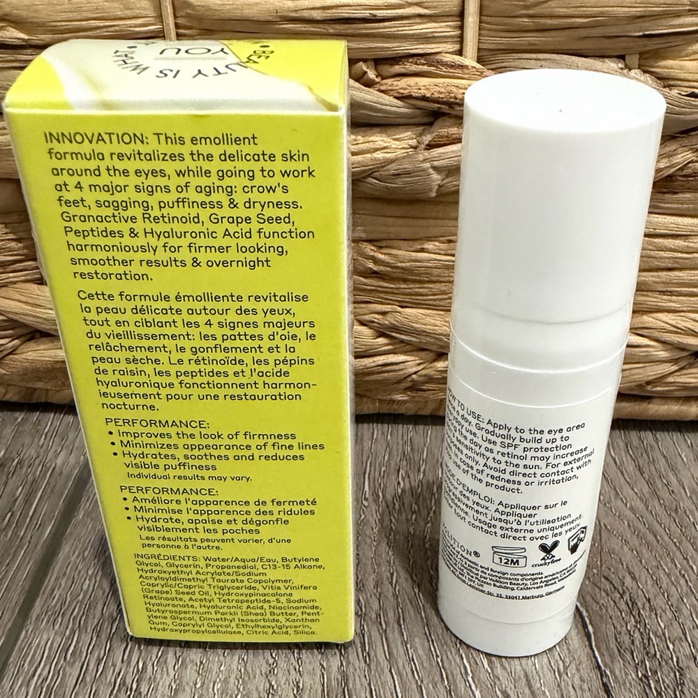 🆕 Volition - Grenache Retinol Eye Cream - 15 mL - Picture 4 of 4